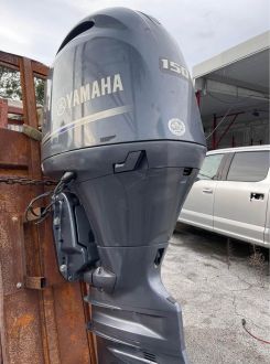 Used Yamaha 150HP 4 Stroke Outboard Motor Engine